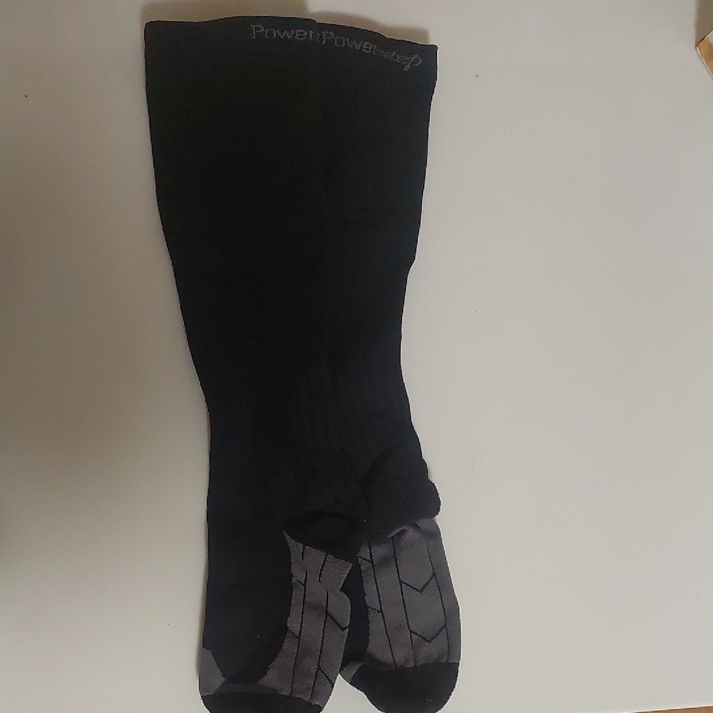PowerStep Black Compression Socks